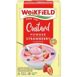 Weikfield Custard Powder - Strawberry Flavour