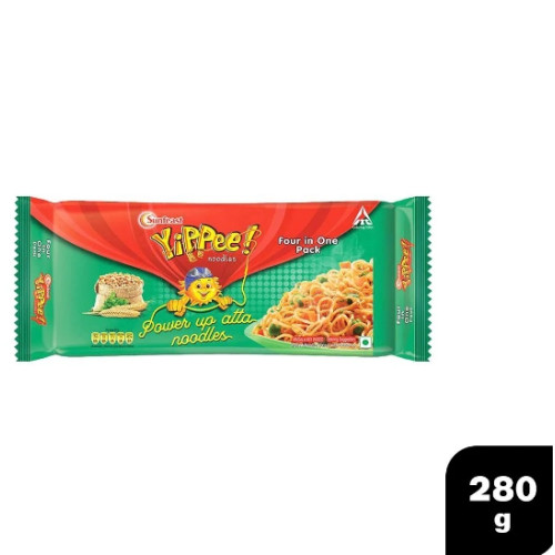Sunfeast Yippee! Power Up Atta Noodles 280 g Sunfeast Yippee! Power Up Atta Noodles 280 g