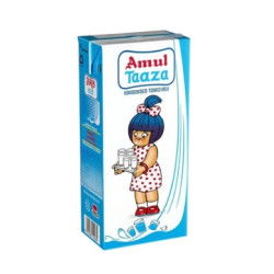 Amul Taaza Homogenised Toned Milk Amul Taaza Homogenised Toned Milk