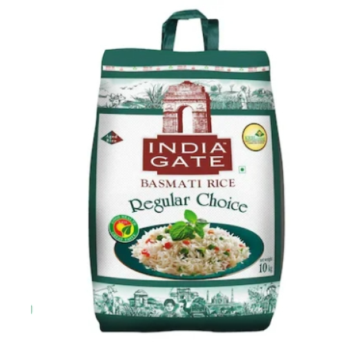 India Gate Regular Choice Basmati Rice 10 kg India Gate Regular Choice Basmati Rice 10 kg