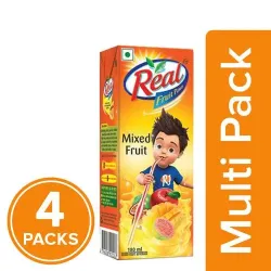 Real Fruit Power Mixed Fruit Juice Pack of 4 Real Fruit Power Mixed Fruit Juice Pack of 4