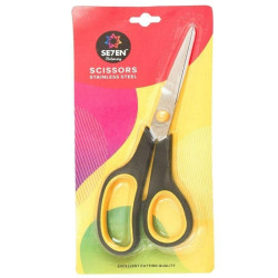 BVC Seven Black Stainless Steel Scissors 7 inch BVC Seven Black Stainless Steel Scissors 7 inch