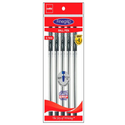 Bic Cello 0.7 mm Fine Grip Black Ball Point Pen (Pack of 5) Bic Cello 0.7 mm Fine Grip Black Ball Point Pen (Pack of 5)