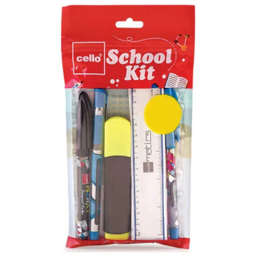 Bic Cello Stationery School Kit (Pack of 8)
