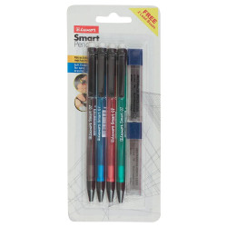 Luxor Mechanical Pencil With Lid Pack of 6 Luxor Mechanical Pencil With Lid Pack of 6