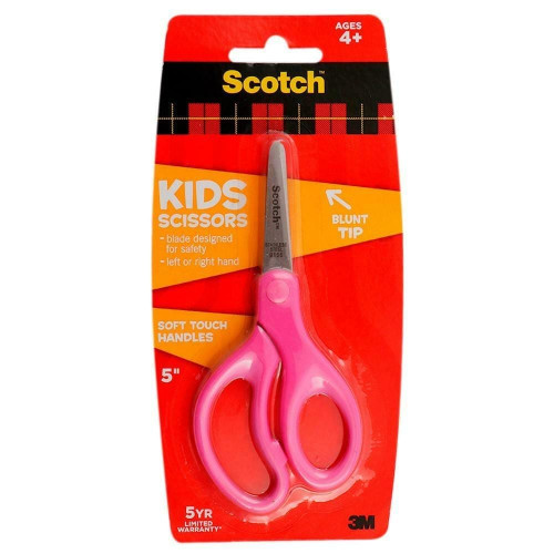 3M Scotch Blunt Tip Kids Scissors (4+ yrs) 3M Scotch Blunt Tip Kids Scissors (4+ yrs)