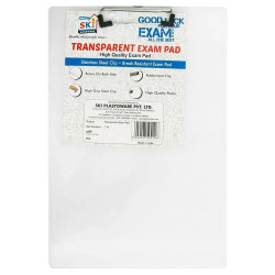 Ski Homeware Transparent Exam Pad Ski Homeware Transparent Exam Pad