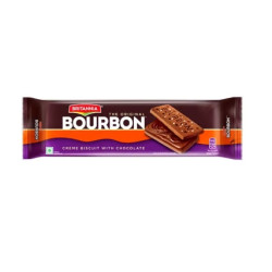 Britannia The Original Bourbon Creme Biscuit With Chocolate Britannia The Original Bourbon Creme Biscuit With Chocolate