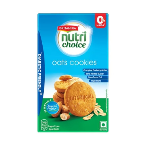 Britannia NutriChoice Essentials Oats Cookies Britannia NutriChoice Essentials Oats Cookies