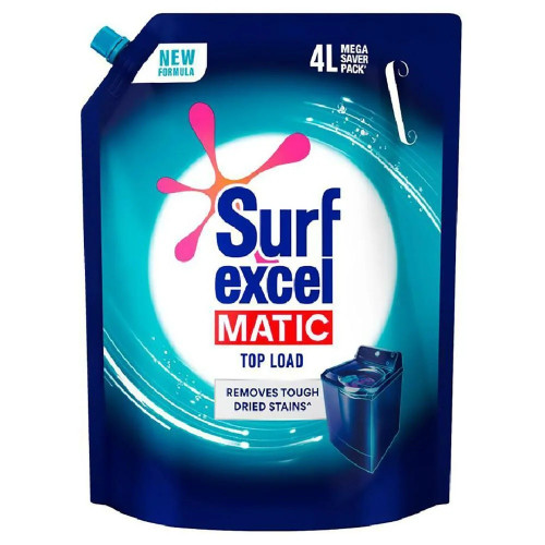 Surf Excel Matic Top Load Liquid Detergent 4 L Surf Excel Matic Top Load Liquid Detergent 4 L