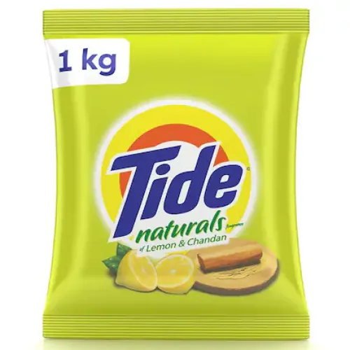 Tide Naturals Lemon & Chandan Detergent Powder 1 kg Tide Naturals Lemon & Chandan Detergent Powder 1 kg