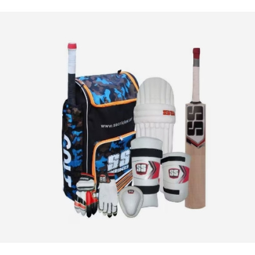SS Kashmir Willow Full Cricket Kit SS Kashmir Willow Full Cricket Kit