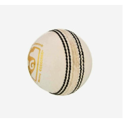 Sg Club White High Quality Water Proof Cricket Leather Ball