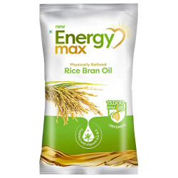 Energy Max Physically Refined Rice Bran Oil 1 L Energy Max Physically Refined Rice Bran Oil 1 L