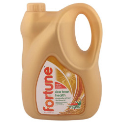 Fortune Rice Bran Health Physically Refined Rice Bran Oil 5 L Fortune Rice Bran Health Physically Refined Rice Bran Oil 5 L