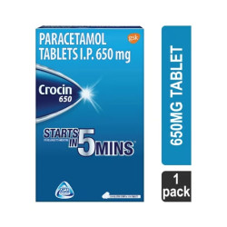 Crocin 650 mg Tablets Crocin 650 mg Tablets