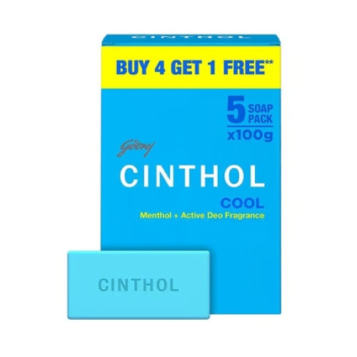 Cinthol Cool Bath Soap - Buy 4 Get 1 Free Cinthol Cool Bath Soap - Buy 4 Get 1 Free