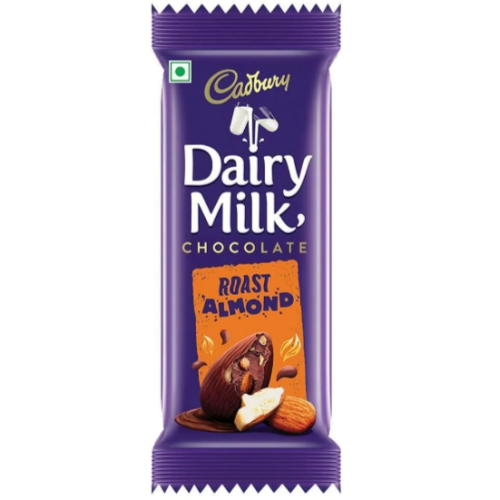 Cadbury Dairy Milk Roast Almond Chocolate Bar 36 g Cadbury Dairy Milk Roast Almond Chocolate Bar 36 g